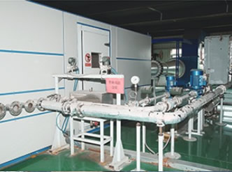 Pneumatic testing machine